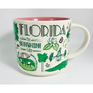 Starbucks Florida Coffee Mug Been There Series 2017 Sunshine State 14 Oz